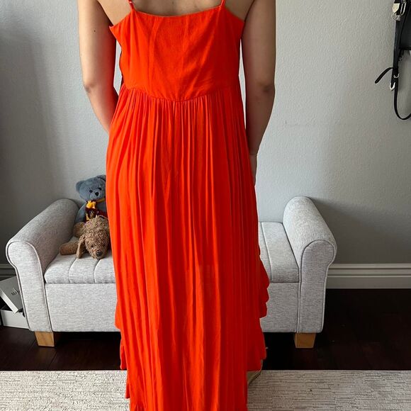 Bb-Dakota Steve Madden Women's Orange and Red Dress Size M - Picture 4 of 8